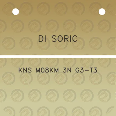 di-soric-kns-m08km-3n-g3-t3