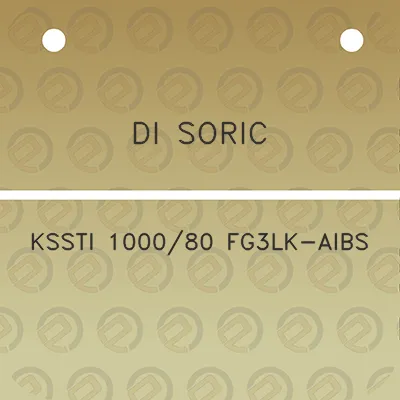 di-soric-kssti-100080-fg3lk-aibs