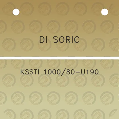 di-soric-kssti-100080-u190