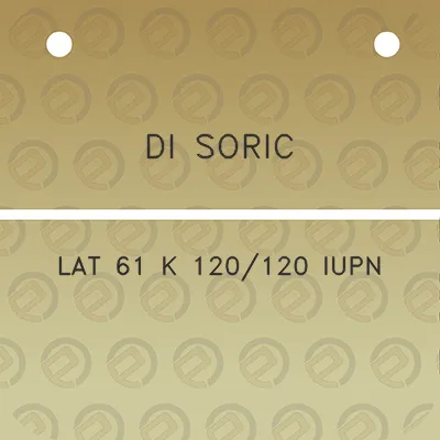 di-soric-lat-61-k-120120-iupn