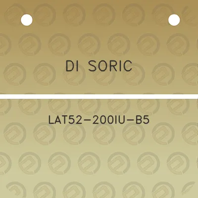 di-soric-lat52-200iu-b5