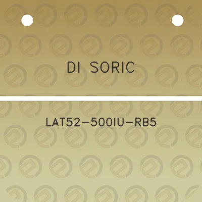 di-soric-lat52-500iu-rb5