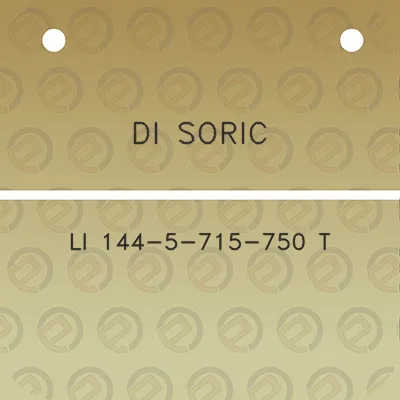 di-soric-li-144-5-715-750-t