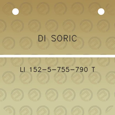 di-soric-li-152-5-755-790-t