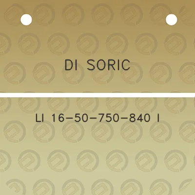 di-soric-li-16-50-750-840-i