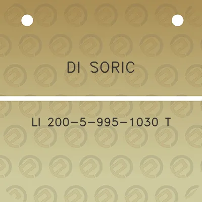 di-soric-li-200-5-995-1030-t