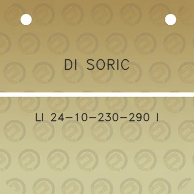 di-soric-li-24-10-230-290-i