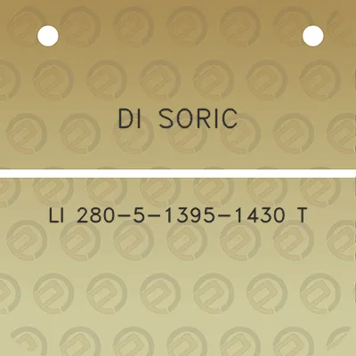 di-soric-li-280-5-1395-1430-t