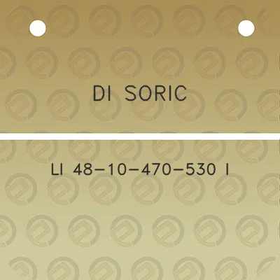 di-soric-li-48-10-470-530-i