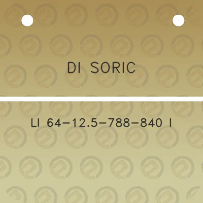 di-soric-li-64-125-788-840-i