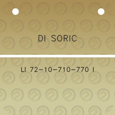 di-soric-li-72-10-710-770-i