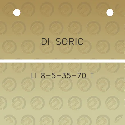 di-soric-li-8-5-35-70-t