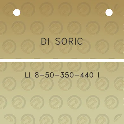 di-soric-li-8-50-350-440-i