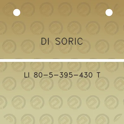 di-soric-li-80-5-395-430-t