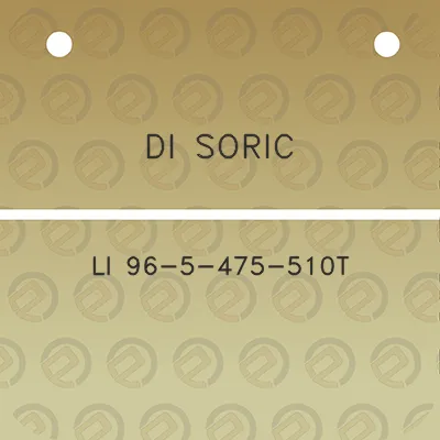 di-soric-li-96-5-475-510t