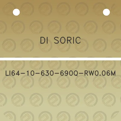 di-soric-li64-10-630-690q-rw006m