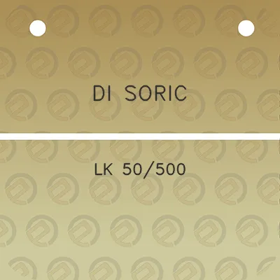 di-soric-lk-50500