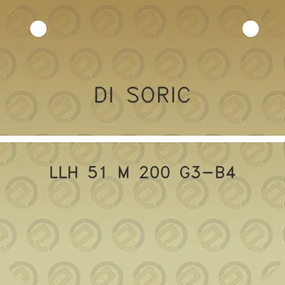 di-soric-llh-51-m-200-g3-b4