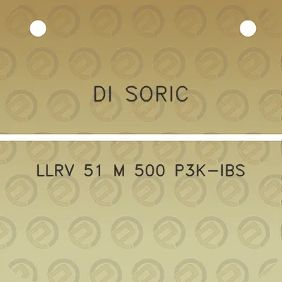 di-soric-llrv-51-m-500-p3k-ibs