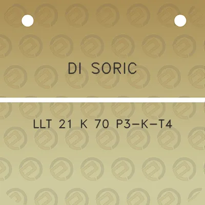 di-soric-llt-21-k-70-p3-k-t4