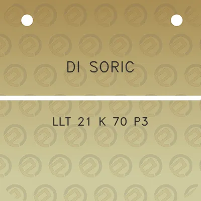 di-soric-llt-21-k-70-p3