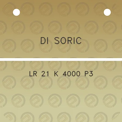 di-soric-lr-21-k-4000-p3