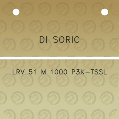 di-soric-lrv-51-m-1000-p3k-tssl