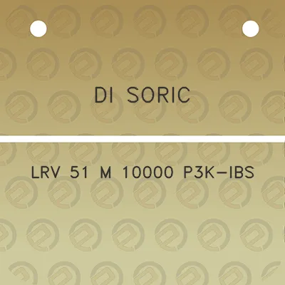 di-soric-lrv-51-m-10000-p3k-ibs