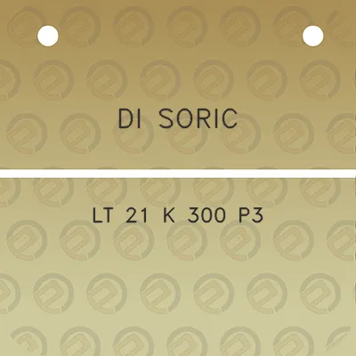 di-soric-lt-21-k-300-p3