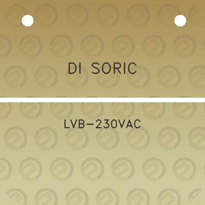 di-soric-lvb-230vac