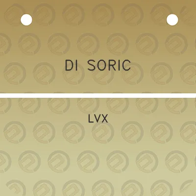 di-soric-lvx