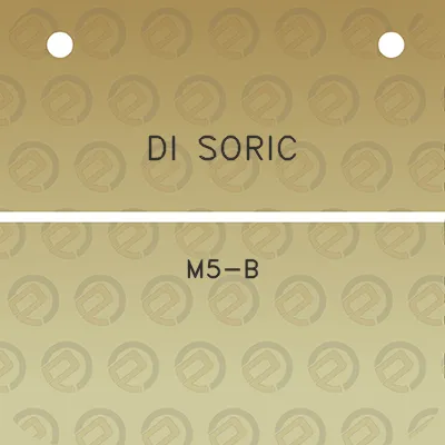 di-soric-m5-b