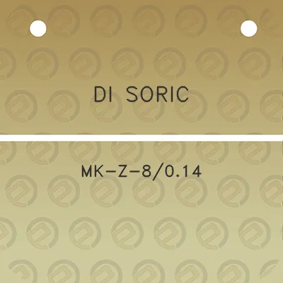 di-soric-mk-z-8014