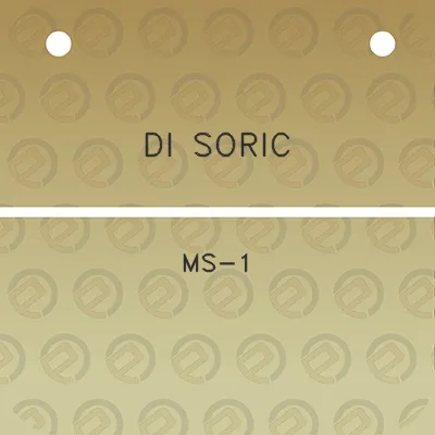 di-soric-ms-1