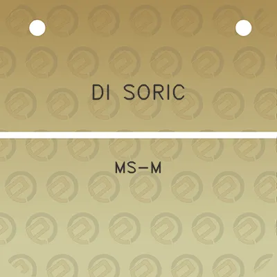 di-soric-ms-m