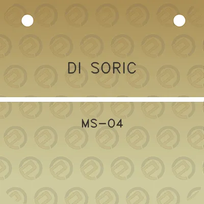 di-soric-ms-o4