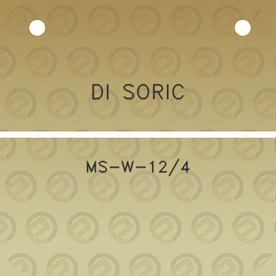 di-soric-ms-w-124