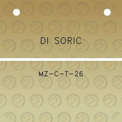 di-soric-mz-c-t-26