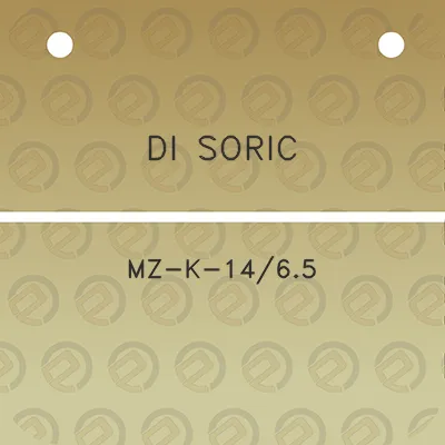 di-soric-mz-k-1465