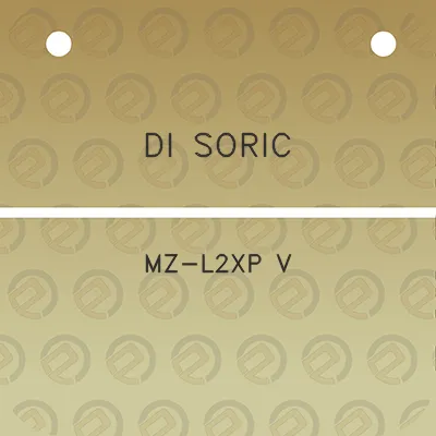 di-soric-mz-l2xp-v