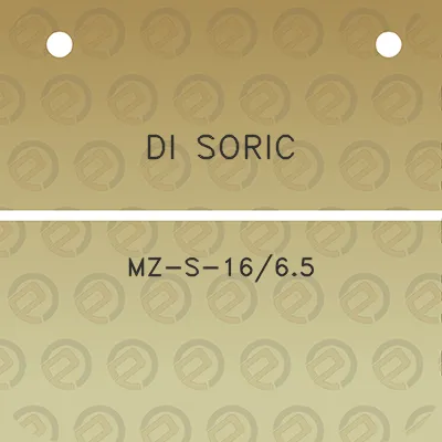 di-soric-mz-s-1665