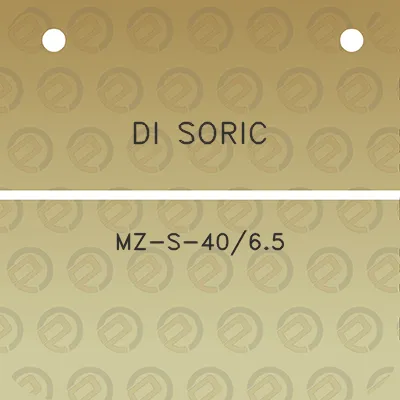 di-soric-mz-s-4065