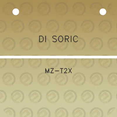 di-soric-mz-t2x