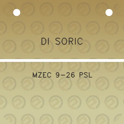 di-soric-mzec-9-26-psl