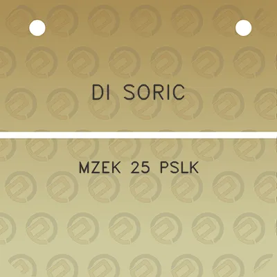 di-soric-mzek-25-pslk