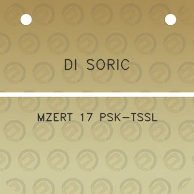 di-soric-mzert-17-psk-tssl