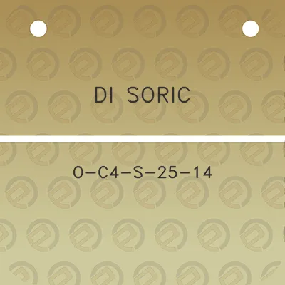 di-soric-o-c4-s-25-14