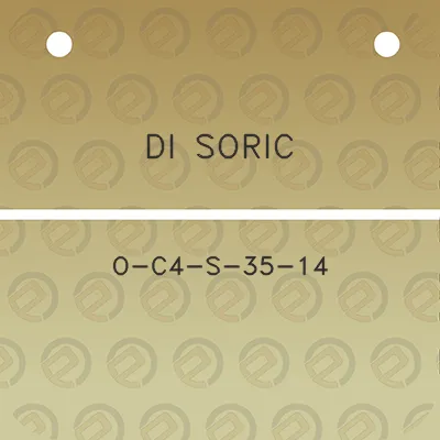 di-soric-o-c4-s-35-14