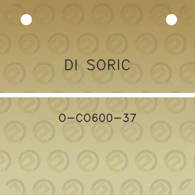 di-soric-o-co600-37