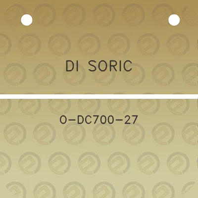 di-soric-o-dc700-27